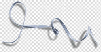 Various , silver ribbon illustration transparent background PNG clipart
