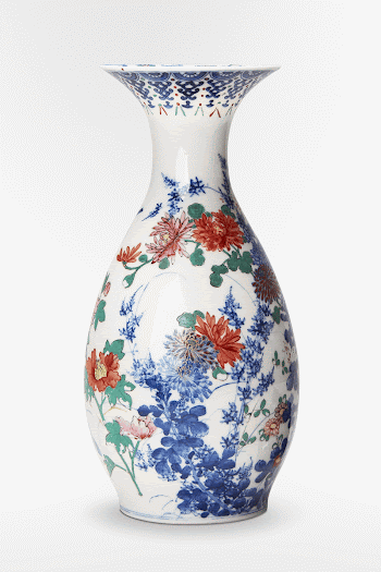 Vase (19th century) Glazed porcelain. | Free Photo - rawpixel