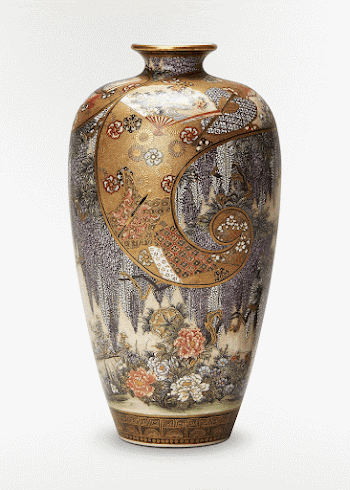 Vase (19th century) Glazed porcelain. | Free Photo - rawpixel