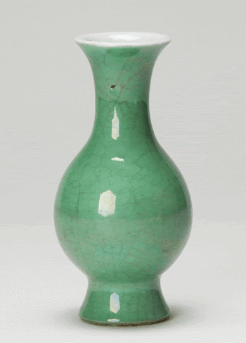 Vase, apple green. Original from the Minneapolis | Free Photo - rawpixel