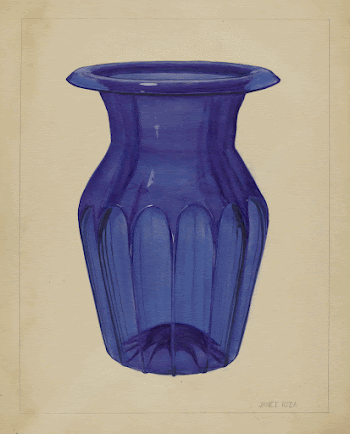 Vase (ca.1936) by Janet Riza. | Free Photo - rawpixel