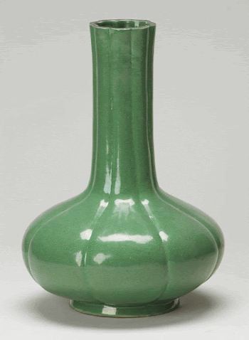 Vase, camelia green. Original from the Minneapolis | Free Photo - rawpixel
