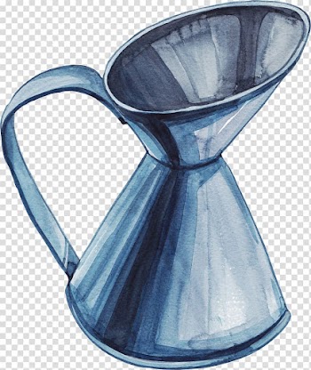 Vase Cartoon Watercolor painting, Illustration kettle transparent background PNG clipart