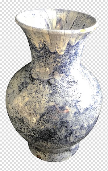 Vase Ceramic Watercolor painting Urn Pottery, glazed vase transparent background PNG clipart