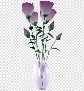 Vase Flower Bottle, Eustoma Flower bottle plug transparent background PNG clipart