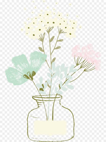 Vase, Flower, Glass, Plant PNG