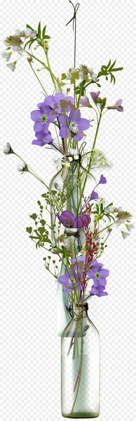 Vase Flower Glass - Transparent vase of flowers 
