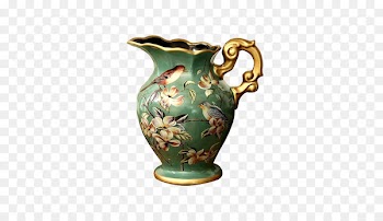 Vase Ornament Ceramic - Retro vase 