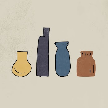 Vase set clipart, home decor | Free PSD Illustration - rawpixel