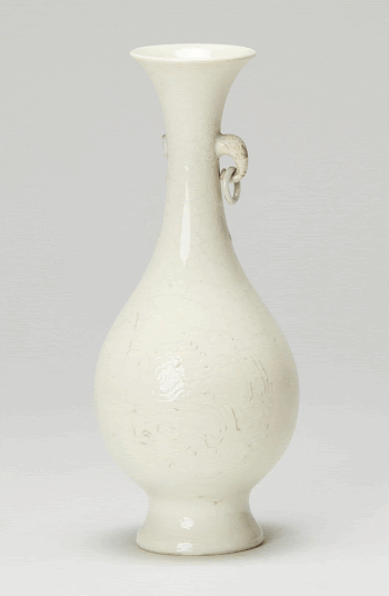 Vase, two, white glaze. Original | Free Photo - rawpixel