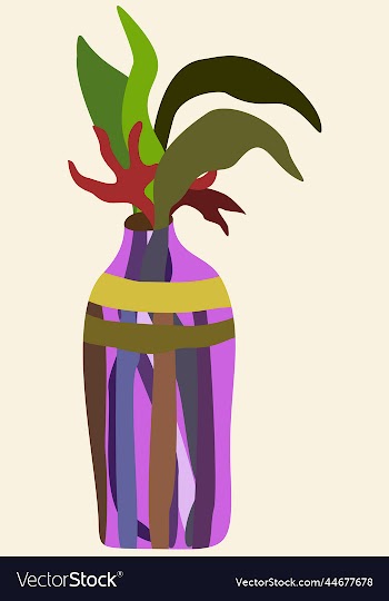 vase with flowers