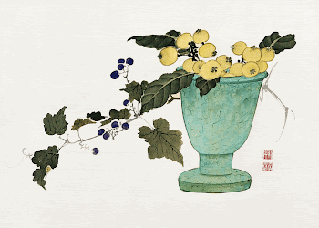 Vase with Loquats (19th century) | Free Photo Illustration - rawpixel