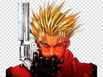 Vash the Stampede Trigun Anime Manga Toonami, Anime transparent background PNG clipart