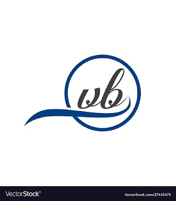 Vb logo vector image