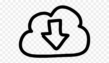 Vdk 119 Cloud Down Arrow - Vdk 119 Cloud Down Arrow