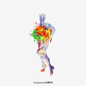 Vector Alma Corrió Runner Movimiento Colorful Motion PNG y Vector ...