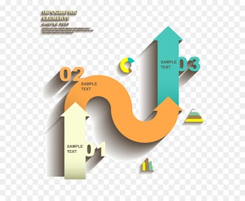 Vector arrow illustrating 