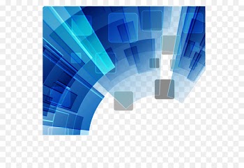 Vector blue geometric background 