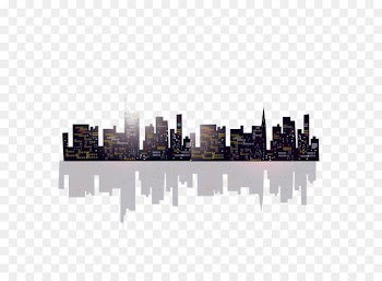 Vector Building High-rise building - Vector high - rise buildings urban night view 