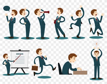 Vector Business People - Leaders With Social Skills