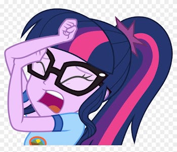 Vector By Luckreza8 Mlp Eqg 4 Sci-twi Vector By Luckreza8 - Equestria Girl Canterlot High Story