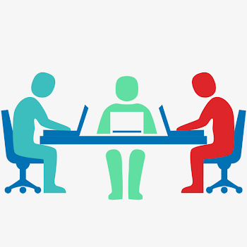 Vector Cartoon Character Office Computer Office, Cartoon Vector ...