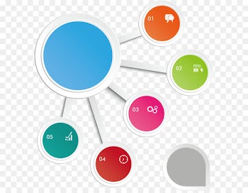 Vector Circled Number Chart 