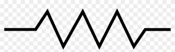 Vector Clip Art Of Rsa Electronics Capacitor Symbol - Simbolo De Un Resistor Fijo
