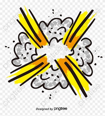 Vector Cloud Comics Explosion Png Clipart - Vector Cloud Comics Explosion Png Clipart