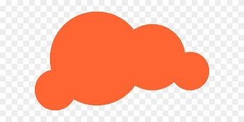 Vector Clouds Png Orange Cloud Hi - Clouds Png Vector