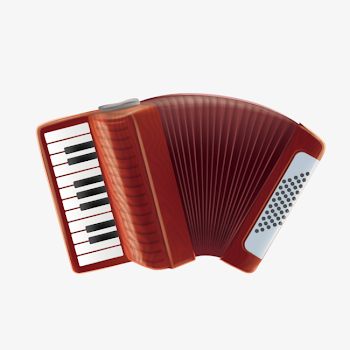 Vector De Acordeón Vector Acordeón Instrumentos Musicales PNG y ...