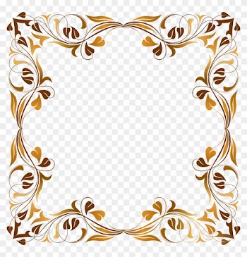 Vector Floral Design Border Download - Floral Flourish Frame
