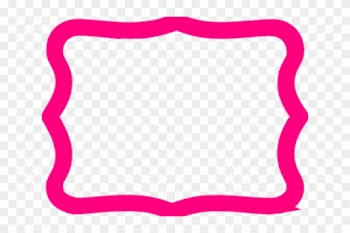 Vector Frame Clipart Fuschia Pink - Hot Pink Frame Clipart
