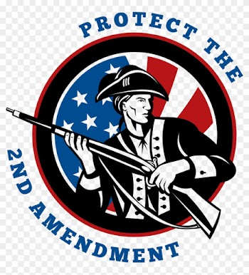 Vector Graphic Design Illustration Of An American Revolutionary - Protect The Second Amendment