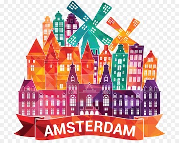 Vector graphics Amsterdam Royalty-free Silhouette Clip art - Silhouette 