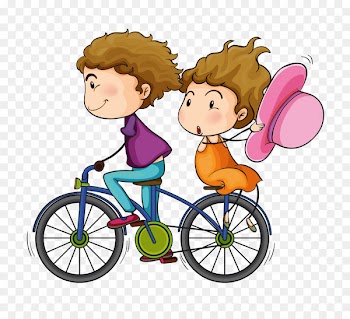 Vector graphics Bicycle Stock illustration Clip art - funny cycling 