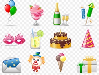 Vector graphics Birthday Party Royalty-free Computer Icons - birthday 