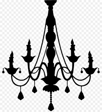 Vector graphics Chandelier Silhouette Clip art Portable Network Graphics -  