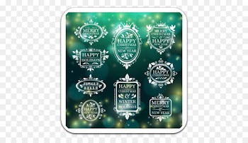 Vector graphics Christmas Day Illustration Photography Image - applique frame 