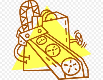 Vector graphics Clip art Industry Factory Assembly line - conveyor map 