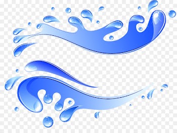 Vector graphics Clip art Royalty-free Image Illustration - blue water drops 