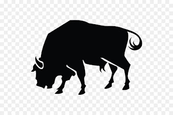 Vector graphics Clip art Silhouette Bull Image - silhouette 