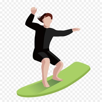 Vector graphics Clip art Water skiing Illustration - surf scene 
