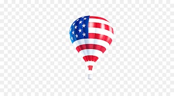 Vector graphics Encapsulated PostScript Hot air balloon Clip art - australian american flag 