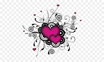Vector graphics Floral design Illustration Image - valentine heart 