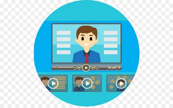 Vector graphics Illustration Web-Seminar Design -  