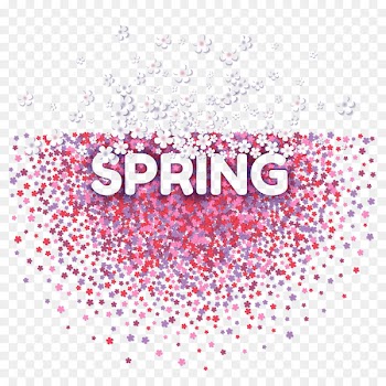 Vector graphics Image Art Design - springtime background 