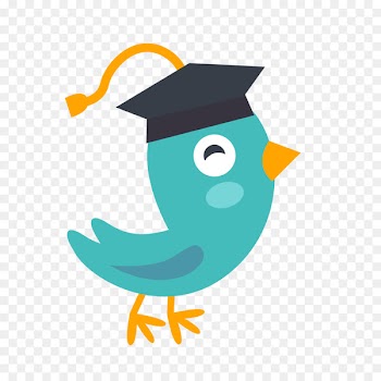Vector graphics Image Drawing animation - animated blue bird 