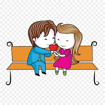 Vector graphics Love Image Illustration Romance - benches 