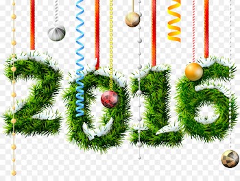 Vector graphics New Year Clip art Portable Network Graphics Christmas Day - new year 2016 